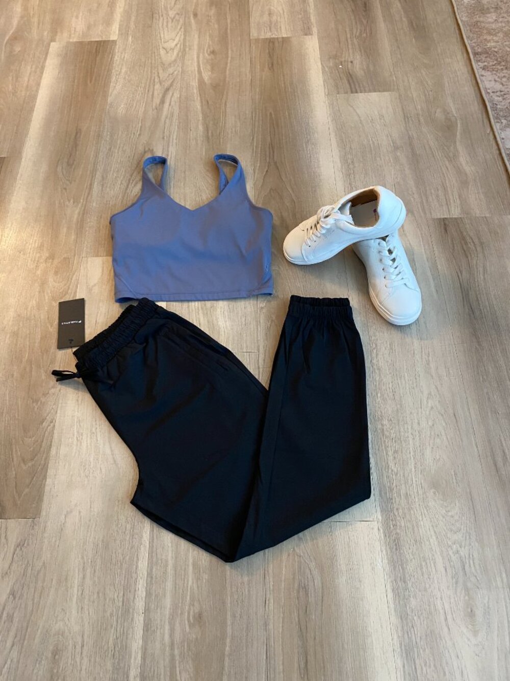 Fabletics All Day Jogger XXS Short (FITS AN XS-S!) Black Lightweight NWT Petite